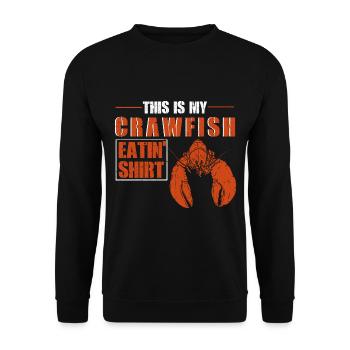 Drôle de crabes de la saison du cancer Cuisiner des crabes Manger des crabes - Sweat-shirt Unisexe - noir - Devant - Alina (178cm) & Michal (187cm)