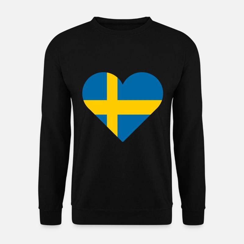 Schweden - Unisex Pullover - Schwarz