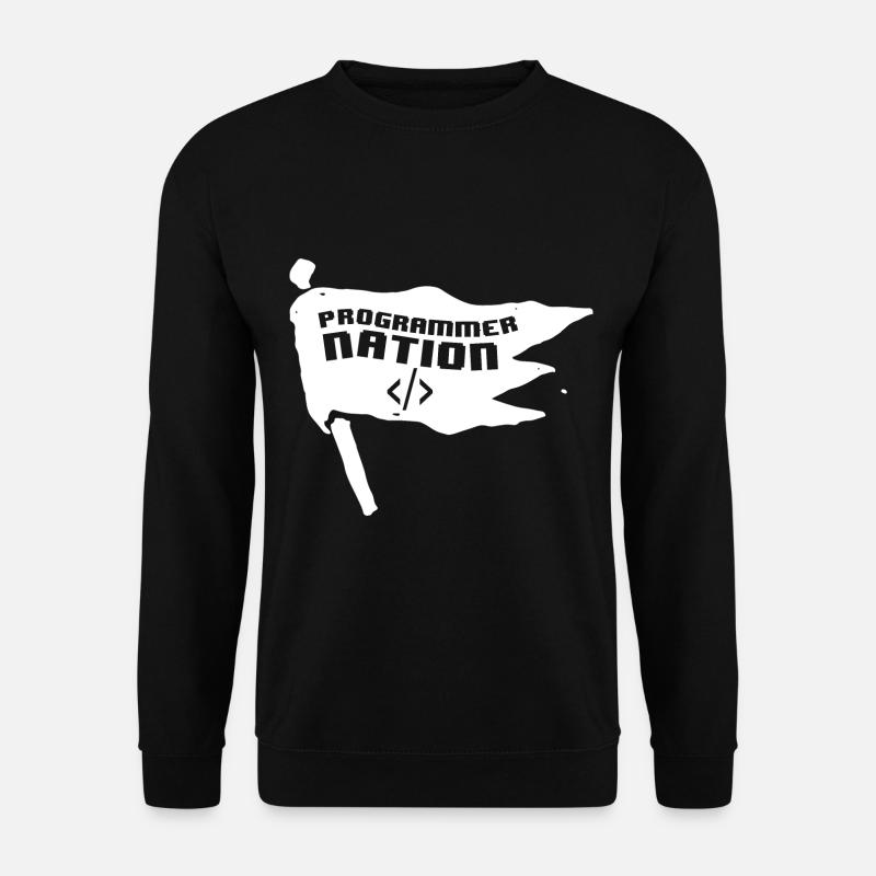 Programmierer Coder Software Entwickler - Unisex Pullover - Schwarz