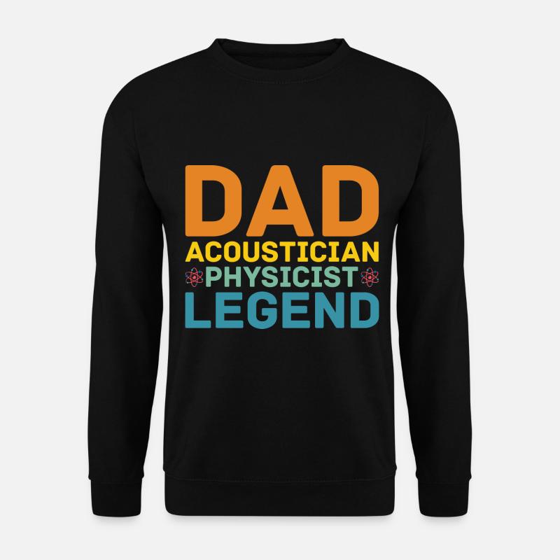 Physics Physicist - Unisex Sweatshirt - black