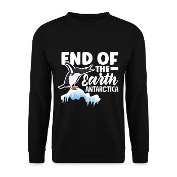 End of the earth Ice Expedition Adventure - Unisex Sweatshirt - black - Front - Alina (178cm) & Michal (187cm)