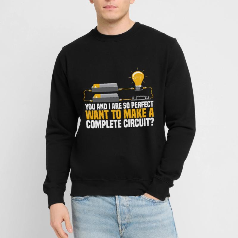 Electrician Electrical Engineer Electronics Technician Unisex Sweatshirt