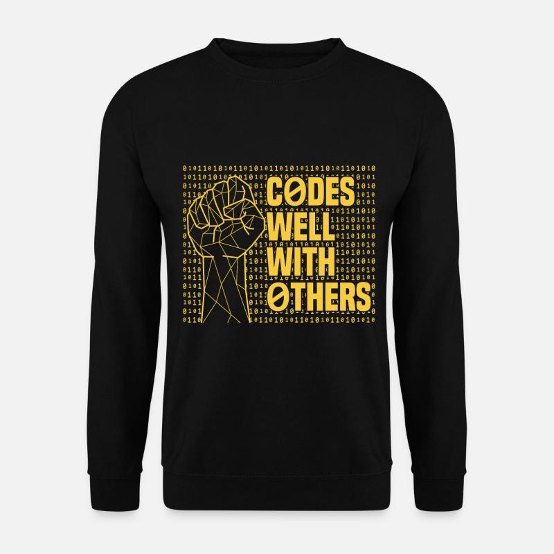 Programmierer Coder Software Entwickler - Unisex Pullover - Schwarz