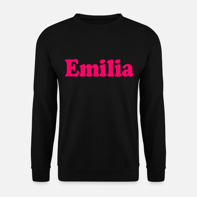 Emilia - Unisex Pullover - Schwarz