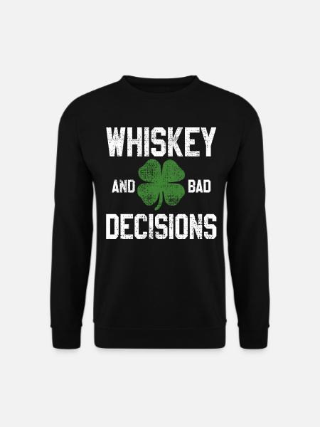 Irish whiskey - Unisex Sweatshirt - black