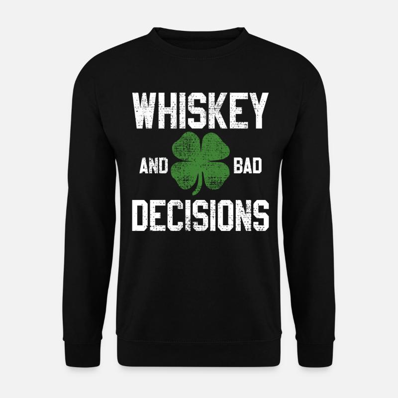 Irish whiskey - Unisex Sweatshirt - black