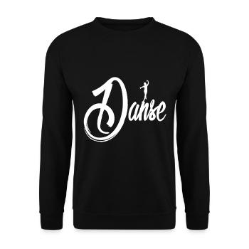 Tanzen Tänzer - Unisex Pullover - Schwarz - Vorne - Alina (178cm) & Michal (187cm)