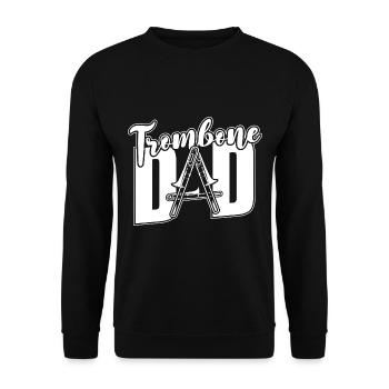 Posaune - Unisex Pullover - Schwarz - Vorne - Alina (178cm) & Michal (187cm)