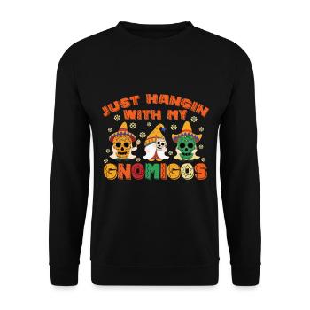 Dwarves Cinco De Mayo Mexican Fiesta - Unisex Sweatshirt - black - Front - Alina (178cm) & Michal (187cm)