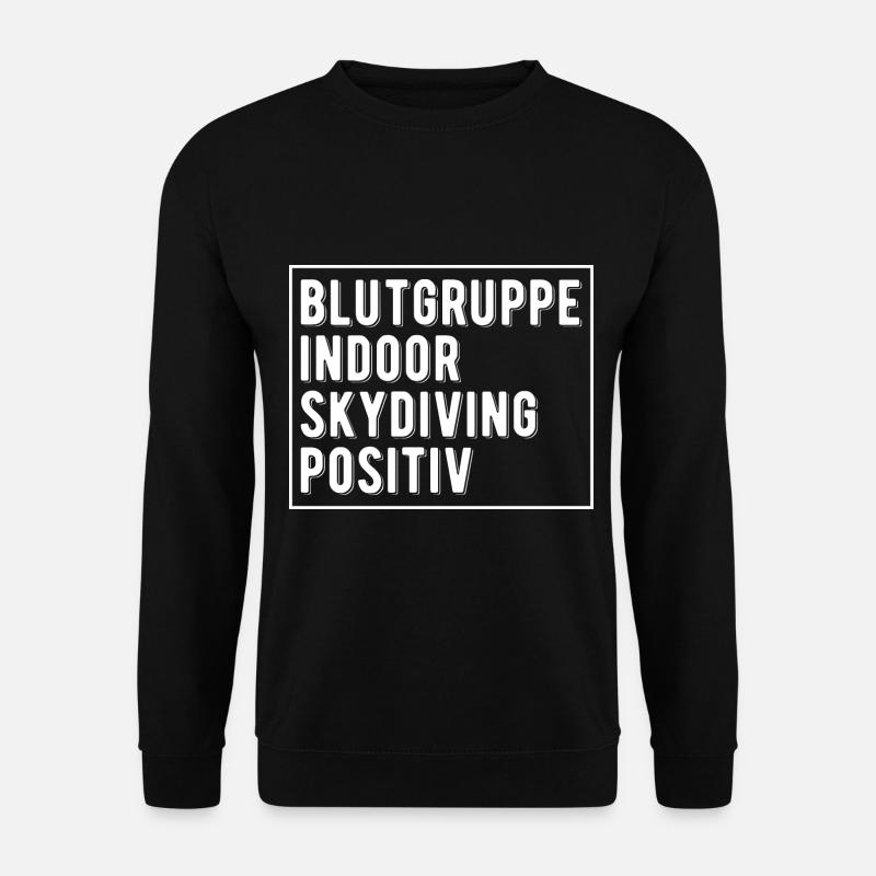 Indoor-Skydiving - Unisex Pullover - Schwarz