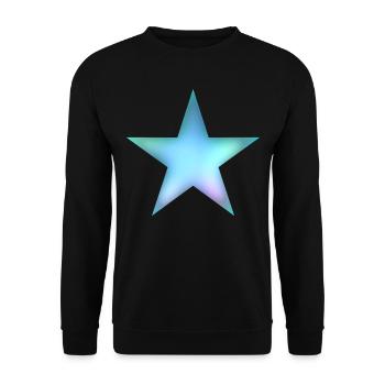 Étoile - Sweat-shirt Unisexe - noir - Devant - Alina (178cm) & Michal (187cm)