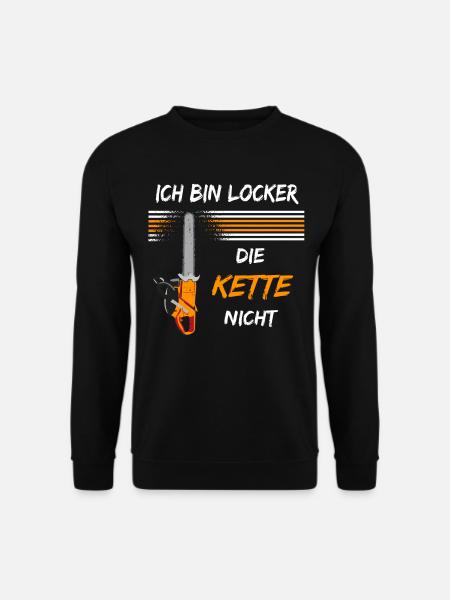 Landschaftsgärtner Motorsäge Gärtnerei Gärtner - Unisex Pullover - Schwarz