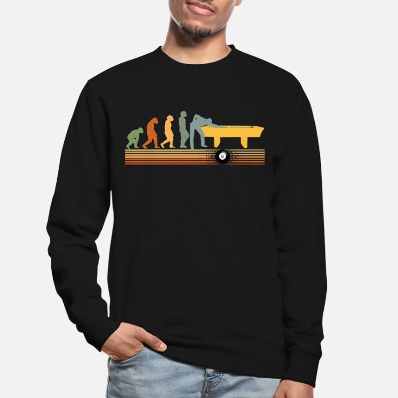 Snooker Evolution billard boules piscine Sweat-shirt Unisexe