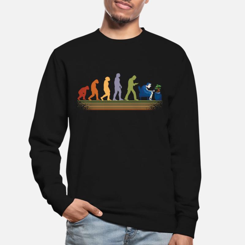 Bonsai Tree Plants Bonsai Tree Evolution Vintage Unisex Sweatshirt