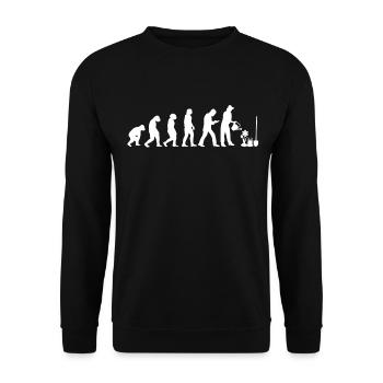 Gardener Farmer Landscape Gardener Plants - Unisex Sweatshirt - black - Front - Alina (178cm) & Michal (187cm)