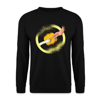 Dog Dog Owner Cats or Dog Lovers Dogs - Unisex Sweatshirt - black - Front - Alina (178cm) & Michal (187cm)