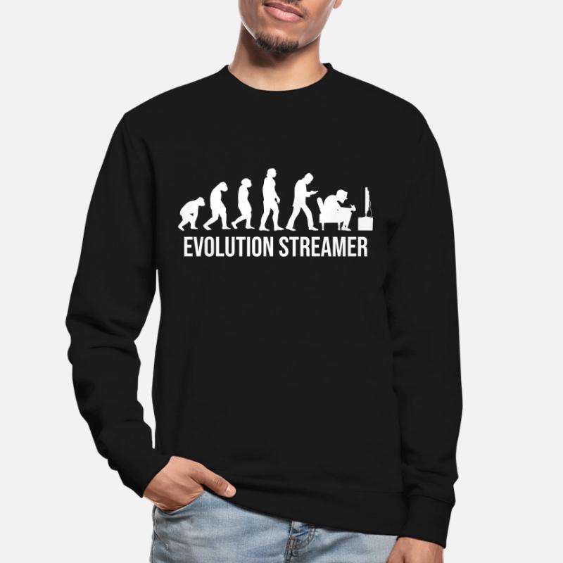 TV Streaming Evolution Streamer Series Internet Unisex Sweatshirt
