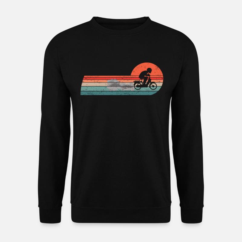Mofa Mofaroller Moped Mofafahrer Zubehör Mofa - Unisex Pullover - Schwarz
