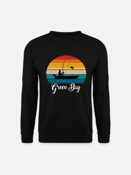 Green Bay Fishing Spot - Unisex Sweatshirt - black