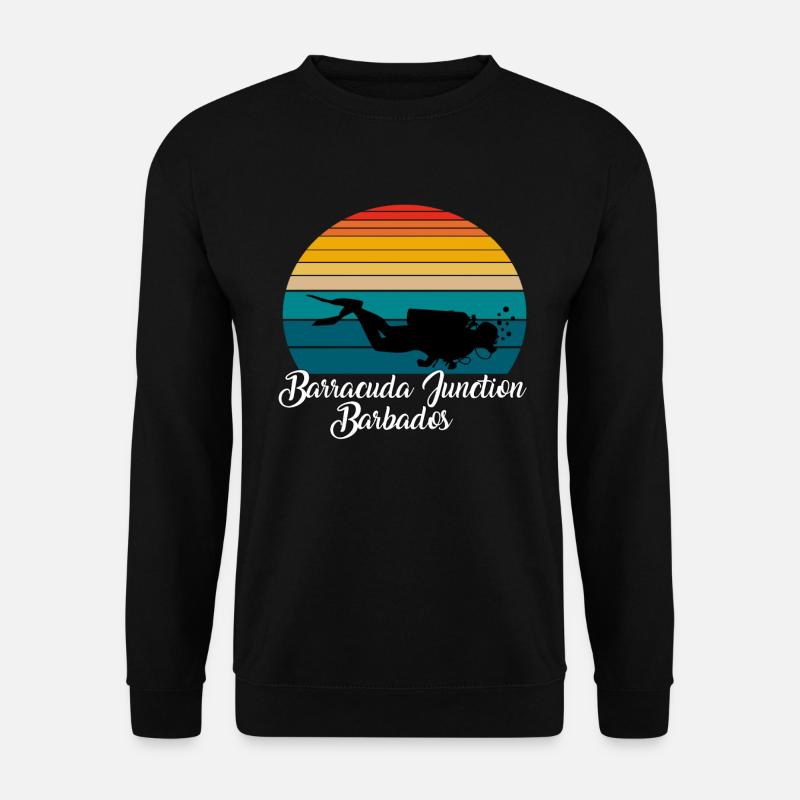 Barracuda Junction Barbade Plongée - Sweat-shirt Unisexe - noir