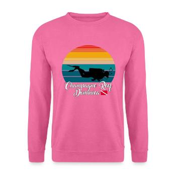 Reef Dominica Diving - Unisex Pullover - Pink - Vorne
