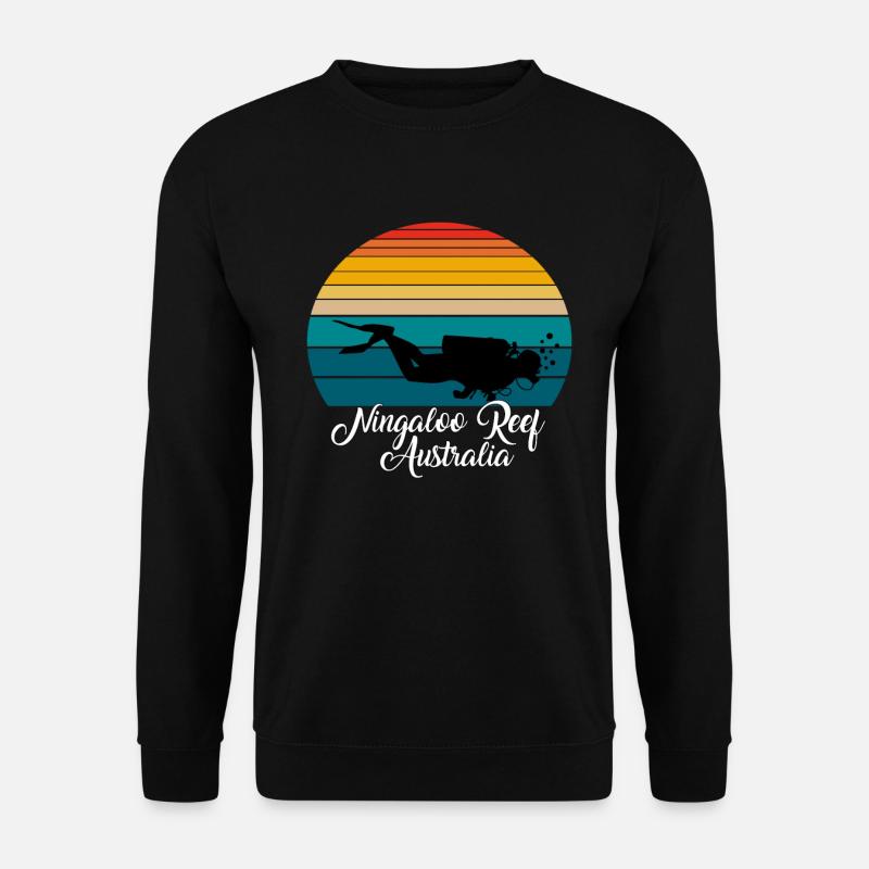 Ningaloo Reef Australia Diving - Unisex Sweatshirt - black