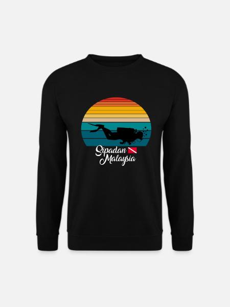 Sipadan Malaysia Diving - Unisex Sweatshirt - black