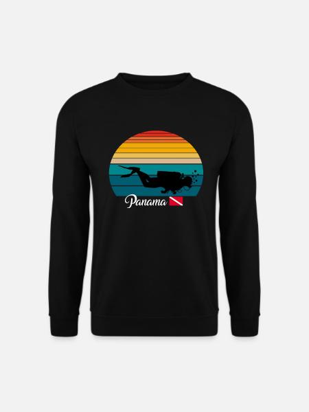 Panama Plongée sous-marine Poison - Sweat-shirt Unisexe - noir