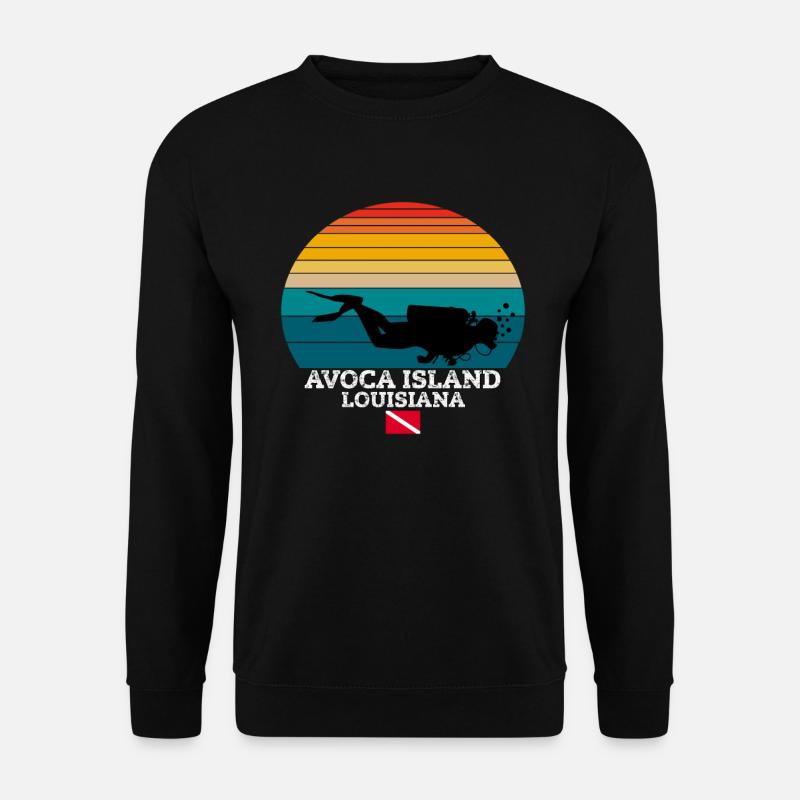 Avoca Island US Island Diving - Unisex Sweatshirt - black