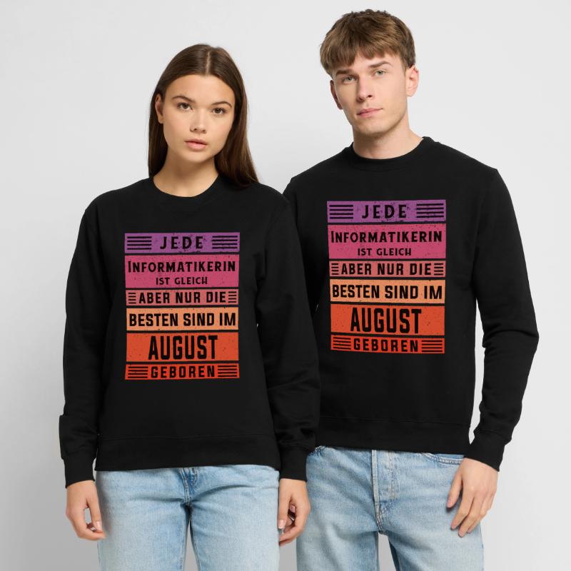 Programmierer Geburtstag August geboren Unisex Pullover