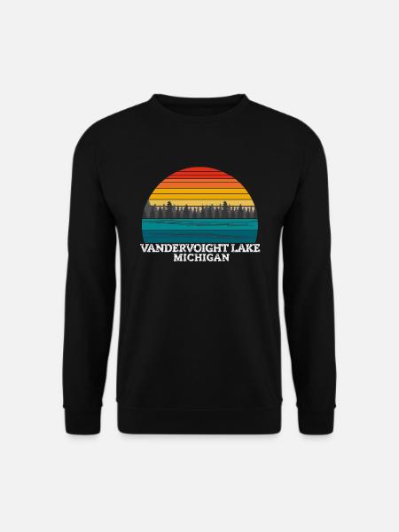 Vandervoight Lake Michigan - Unisex Sweatshirt - black