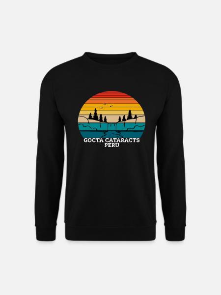 Gocta Cataracts Peru - Unisex Sweatshirt - black