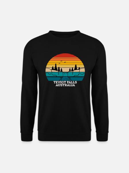 Teviot Falls Australia - Unisex Pullover - Schwarz