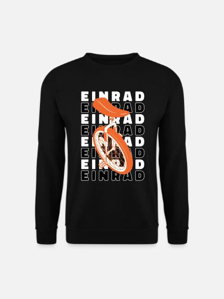 Einrad Einradfahrer Einradfahrrad Einrad - Unisex Pullover - Schwarz