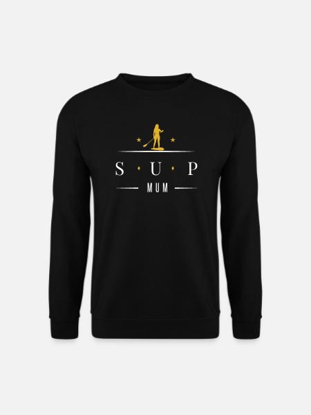SUP paddleboarding Stand Up Paddle SUP-MUM Damen - Unisex Pullover - Schwarz