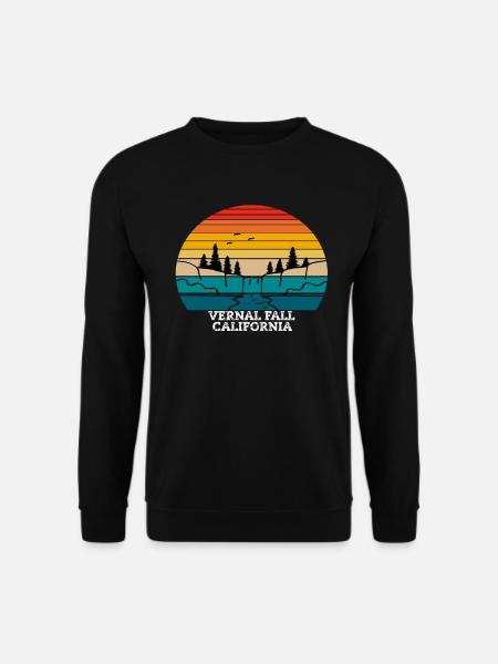 Vernal Fall California - Unisex Sweatshirt - black