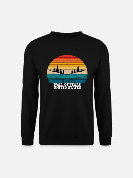 Wall of Tears United States - Unisex Sweatshirt - black