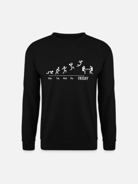 Jeu d’échecs - Sweat-shirt Unisexe - noir