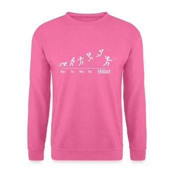 Fencing-Sports Game Fencing Weekend - Unisex Sweatshirt - pink - Front
