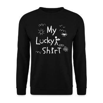 Drone Pilot Drone Camera Quadcopter Funny - Unisex Sweatshirt - black - Front - Alina (178cm) & Michal (187cm)
