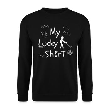 Sondengänger Sondler sondeln lustiges - Unisex Pullover - Schwarz - Vorne - Alina (178cm) & Michal (187cm)