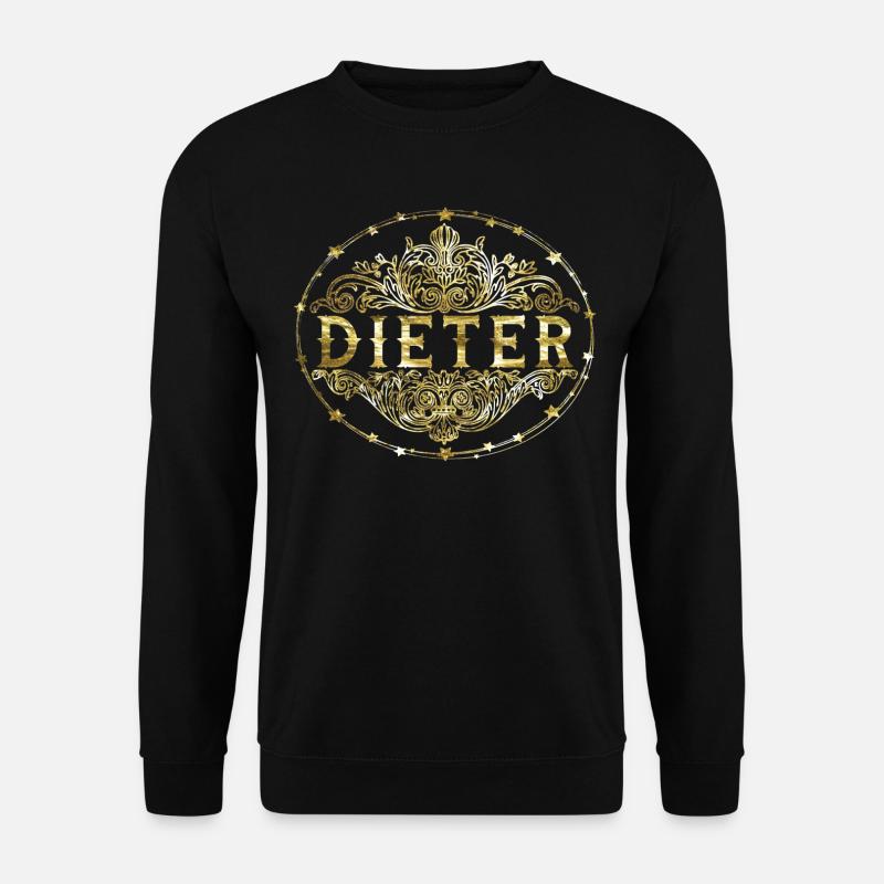 Dieter - Unisex Pullover - Schwarz