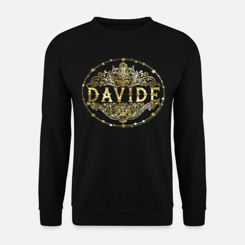 David - Unisex Pullover - Schwarz
