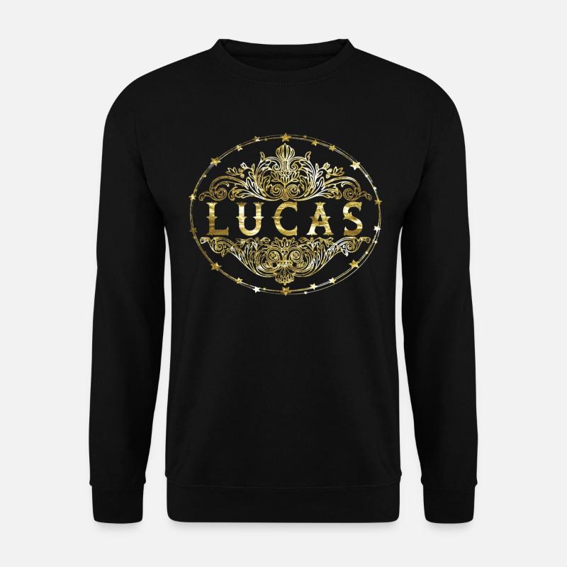 Lucas - Unisex Pullover - Schwarz