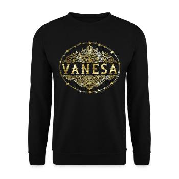 Vanesa - Sweat-shirt Unisexe - noir - Devant - Alina (178cm) & Michal (187cm)