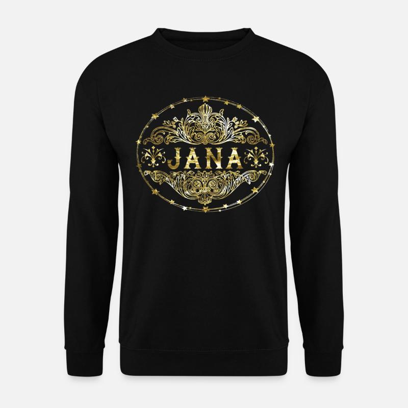 Jana - Unisex Pullover - Schwarz