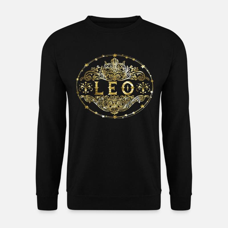 Leo - Unisex Pullover - Schwarz