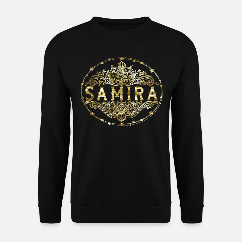 Samira - Unisex Pullover - Schwarz