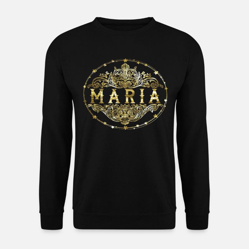 Maria - Unisex Pullover - Schwarz