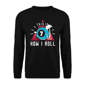 Bingo Players Bingo Game Bingo Game Games Bingo - Unisex Sweatshirt - black - Front - Alina (178cm) & Michal (187cm)
